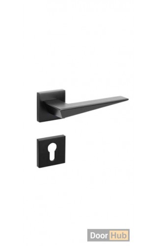 Teramo Square Rosette Door Handle for developers| DoorHub UAE